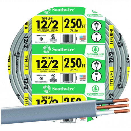 SouthWire Company 13055955 12 2WG UF Wire